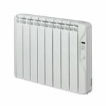 Electric Radiator 1000W ExRad E8-Plus Oil Filled Programmable Wall Mounted