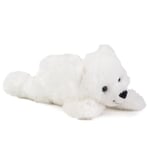 Schaffer Knuddel mich! Ours Polaire en Peluche avec Aimant Knut 3483 12 cm Blanche