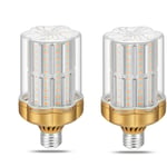 Lot de 2 Ampoule led E27 30W, Blanc Chaud 3000K (Équivalent 250W Ampoule Incandescente) 3500LM Non Dimmable, Sans Scintillement