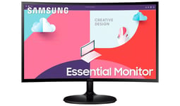 Samsung LS24C360EAUXXU 24 inch Ultra HD LCD Monitor - Black