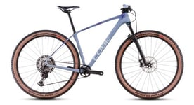 Vtt semi rigide cube reaction c 62 race shimano deore xt 12v 29   bleu pigeon art 2025