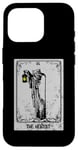 iPhone 16 Pro Vintage The Hermit Tarot Card Gothic Retro Mystic Occult Men Case