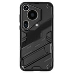 Avizar Case for Huawei Pura 70 Ultra Anti-shock kickstand support, Black