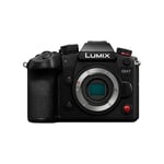 Panasonic Lumix DC-GH7E Micro Four Thirds Mirrorless Camera Body, 25.2MP, C4K/4K 4:2:2 60/50p Video, Phase Hybrid AF, Active IS, 32-Bit Float Audio, OLED Viewfinder, Free-Angle Monitor, Black