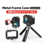 Quick Release Metal Frame Cage for GoPro Hero 13 12 11 10 9 Action Camera