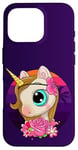 Coque pour iPhone 16 Pro I Love Unicorn Baby, Cute Unicorn Squad Cartoon Graphic