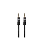 Dcu Cable Negro Jack 3.5 St Macho A Jack 3.5 St Macho 1,5 Metros