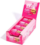 TRIBE 3-Layered Protein Flapjack Raspberry, 50g - Healthy Snack Bars - Vegan, D