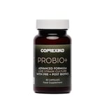 CORREXIKO Probio+ Probiotic Tablets - Advanced 12 Strain Culture - Contains Prebiotics & Postbiotics for Gut Health - Supports Digestion, Immune Health & Reduces Bloating - 30 Capsules, 1 Month Supply