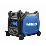 HYUNDAI Inverter Aggregat 6500W - ATS/El.start/Fjernkontroll