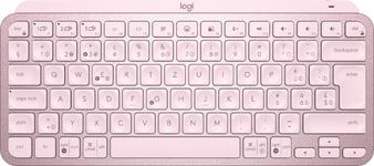 Logitech MX Keys Mini - tastatur - QWERTZ - Sveitsisk - rosa