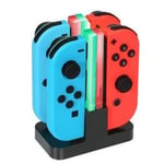 4-i-1 Nintendo Switch Laddare Joy-Con Dock