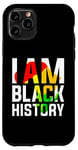 Coque pour iPhone 11 Pro Je suis noire tous les mois mais ce mois-ci je suis Blackity Black