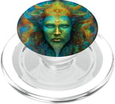 Ayahuasca - Journey to Become One with Earth's Consciousness PopSockets PopGrip for MagSafe