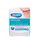 Wisdom Intense White Enamel Boost Teeth Whitening Strips 6 SHADES WHITER