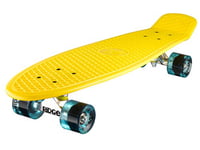 Ridge Retro 27 Skateboard complet Jaune/Bleu Transparent 27'' x 7,5'' - 69 cm