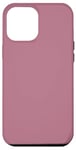 Coque pour iPhone 14 Pro Max Couleur rose poudré simple