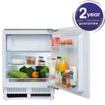 Matrix MFU251 60cm 95L White Integrated Under Counter Fridge With Ice Box A+