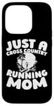 Coque pour iPhone 14 Pro Course À Pied - Coureuse Coureur Cross Country Marathon