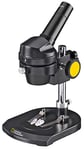 National Geographic Microscope 20x Illumination for observing stones, coins, leaves or similar including two-tone object plate and sturdy transport case.