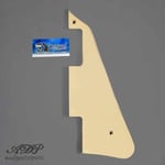 WD® Custom Pickguard For Gibson® Les Paul Standard or LP Custom Humbucker Cream