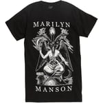 Hett ämne Marilyn Manson Baphomet T-shirt XL