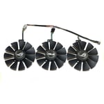 ASUS-Ventilateur de refroidissement pour carte vidéo GTX 1080TI,R9 390 390X,87mm,6 broches,pour ASUS GTX 1080TI 1080 1070TI 1070 1060 - Type FANS