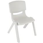 BIECO Chaise pour Enfants | Jusqu'à 80 kg | Empilable & Anti-basculement | pour l'intérieur et l'extérieur | Chaise Jardin Enfant | Fauteuil Bebe Chaise de Jardin Exterieur Plastique Kids Bébé