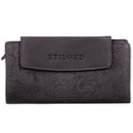 STILORD 'Lorelai' Porte-Monnaie pour Femme avec Style Portefeuille Vintage Poche à Monnaie Élégant Étui pour Billets Cartes Monnaie, Couleur:Canyon - Marron