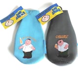 Family Guy - Beer (Bottle) Jacket - Cheers and Let's Go For A Beer 2 Pack Set