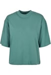 Urban Classics Women's Ladies Organic Oversized Tee T-Shirt, Paleleaf, XS