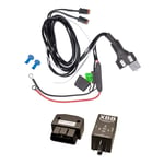 Extraljusrelä XBB - OBD Dongle & PowerUnit, Dongle & PowerUnit + Dualrelay DT-2 (max 2 x 180W)