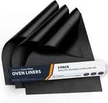 Extra Large Heavy Duty Oven Liner by Linda’S Essentials (3 Pack) - Teflon Oven L