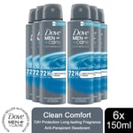 Dove Men+Care Advanced Antiperspirant Deodorant 72H Protection, 150 ml