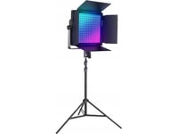 Neewer Rgb1200 Led Studio Set Två 60W 2500-8500K Lampor + Stativ + Grindar