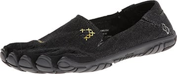 Vibram Fivefingers Femme CVT Hemp Baskets, Black/Yellow, 37 EU