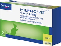 Milpro vet, filmdragerad tablett 4 mg/10 mg 2 tablett(er)