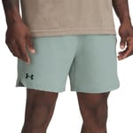 Under Armour Vanish Woven 6in Shorts Grå polyester Medium Herr