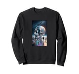 Bitcoin Skull Head Ghost Demon Fantasy Dream Gothic Dark Sweatshirt