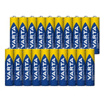 20 Varta Industriel Pro Alcaline AAA LR03 BATTERIES 4003 1.5V 40BL Exp 2033