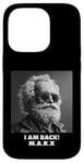 Coque pour iPhone 14 Pro JE SUIS DE RETOUR, Karl Marx, communiste, cool Marx