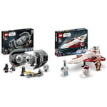 LEGO 75347 Star Wars Le Bombardier TIE, Kit de Maquette à Construire pour Noël & 75333 Star Wars Le Chasseur Jedi d’Obi-Wan Kenobi: Jeu de Construction Star Wars