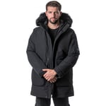 Veste Helvetica  Parka homme  Dream noir -