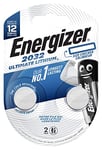 Energizer Battery Lithium Chrome, Pack of 2