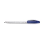 Q-Connect Grip Stick Ballpoint Pen Medium Blue (20 Pack) KF02458