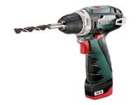 Metabo Powermaxx Bs Basic - Borr/Drivare - Sladdlös - 2 Hastigheter - Nyckellös Chuck 10 Mm - 34 N·M - 2 Batterier - 12 V