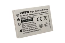 vhbw Batterie compatible avec Medion Life P42012 appareil photo, reflex numérique (650mAh, 3,6V, Li-ion)