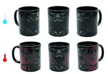 Joytoy Game of Thrones Magic Mug en céramique – 320 ml – Dans un coffret cadeau 12 x 9 x 10 cm – L'image change lorsqu'elle est chauffée