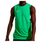 Nike, Dri-Fit Academy, Top Soccer sans Manches, Lt Green Spark/Blanc/Pine Vert/Blanc, XL, Homme