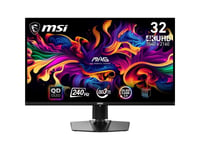 MSI MAG 321UPX QD-OLED - OLED-monitor - spel - 31.5" - 3840 x 2160 4K @ 240 Hz - 1000 cd/m² - 1500000:1 - DisplayHDR 400 True Black - 0.03 ms - 2xHDM